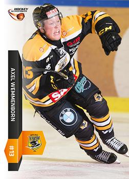2015-16 Playercards HockeyAllsvenskan #HA-187 Axel Wemmenborn Front