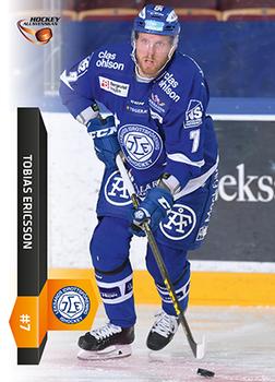 2015-16 Playercards HockeyAllsvenskan #HA-206 Tobias Ericsson Front
