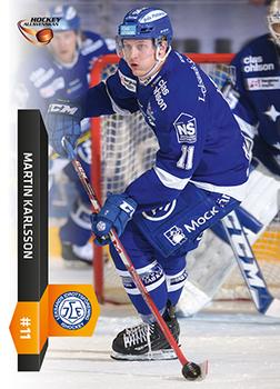 2015-16 Playercards HockeyAllsvenskan #HA-207 Martin Karlsson Front