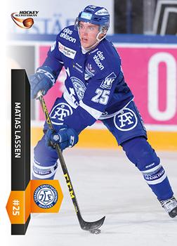 2015-16 Playercards HockeyAllsvenskan #HA-208 Matias Lassen Front