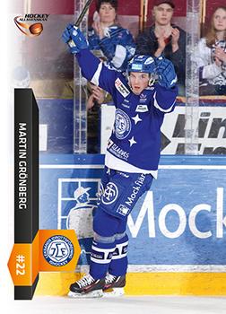 2015-16 Playercards HockeyAllsvenskan #HA-210 Martin Grönberg Front