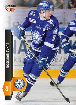 2015-16 Playercards HockeyAllsvenskan #HA-212 Lukas Eriksson Front