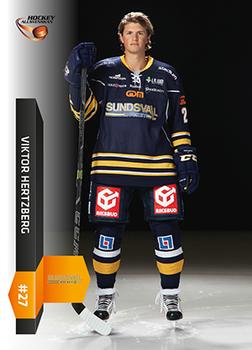 2015-16 Playercards HockeyAllsvenskan #HA-252 Viktor Hertzberg Front
