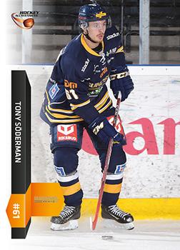 2015-16 Playercards HockeyAllsvenskan #HA-255 Tony Söderman Front