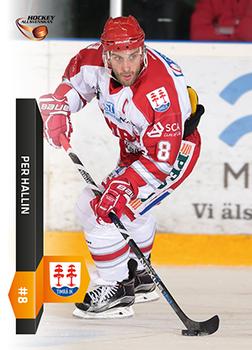 2015-16 Playercards HockeyAllsvenskan #HA-278 Per Hallin Front