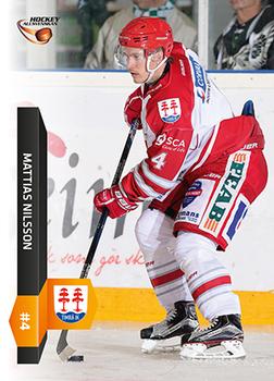 2015-16 Playercards HockeyAllsvenskan #HA-283 Mattias Nilsson Front