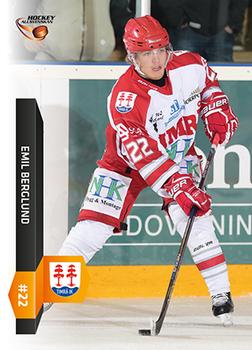 2015-16 Playercards HockeyAllsvenskan #HA-290 Emil Berglund Front