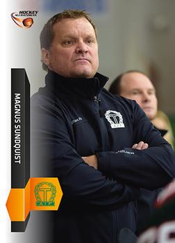 2015-16 Playercards HockeyAllsvenskan #HA-320 Magnus Sundquist Front