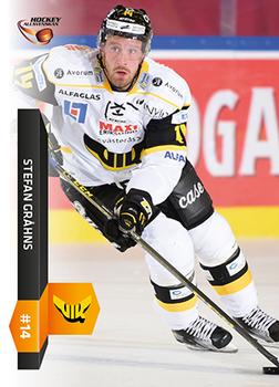 2015-16 Playercards HockeyAllsvenskan #HA-331 Stefan Gråhns Front