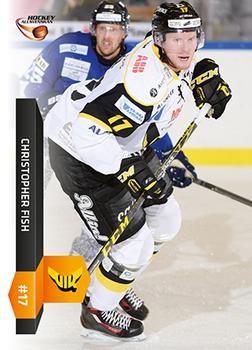 2015-16 Playercards HockeyAllsvenskan #HA-333 Christopher Fish Front