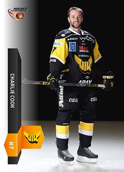 2015-16 Playercards HockeyAllsvenskan #HA-339 Charlie Cook Front