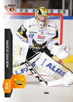 2015-16 Playercards HockeyAllsvenskan #HA-342 Marcus Dahlbom Front