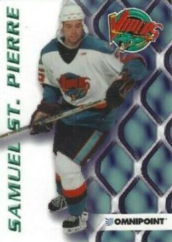 1999-00 Omnipoint Detroit Vipers (IHL) #15 Samuel St. Pierre Front