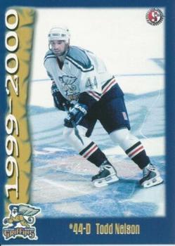 1999-00 SplitSecond Grand Rapids Griffins (IHL) #12 Todd Nelson Front