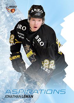 2015-16 Playercards HockeyAllsvenskan - Aspirations #HA-AS03 Jonathan Léman Front