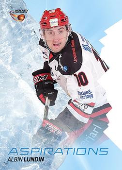 2015-16 Playercards HockeyAllsvenskan - Aspirations #HA-AS04 Albin Lundin Front