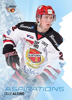 2015-16 Playercards HockeyAllsvenskan - Aspirations #HA-AS05 Olle Alsing Front