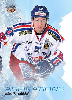 2015-16 Playercards HockeyAllsvenskan - Aspirations #HA-AS13 Manuel Ågren Front