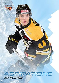 2015-16 Playercards HockeyAllsvenskan - Aspirations #HA-AS15 Erik Nyström Front