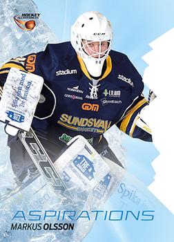 2015-16 Playercards HockeyAllsvenskan - Aspirations #HA-AS16 Markus Olsson Front