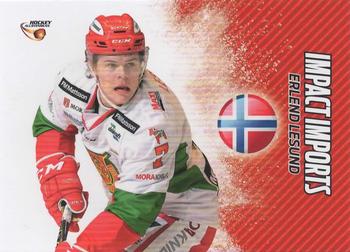 2015-16 Playercards HockeyAllsvenskan - Impact Imports #HA-II14 Erlend Lesund Front
