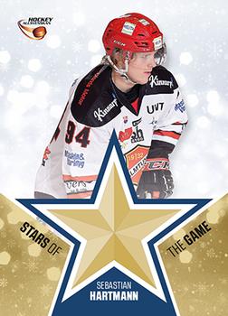 2015-16 Playercards HockeyAllsvenskan - Stars of the Game #HA-SG02 Sebastian Hartmann Front