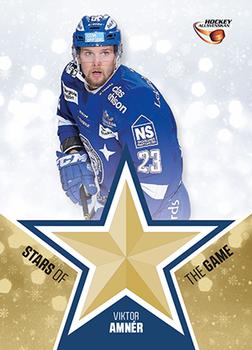 2015-16 Playercards HockeyAllsvenskan - Stars of the Game #HA-SG06 Viktor Amnér Front
