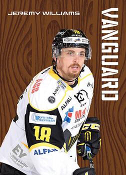 2015-16 Playercards HockeyAllsvenskan - Vanguard #HA-VA12 Jeremy Williams Front