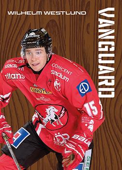 2015-16 Playercards HockeyAllsvenskan - Vanguard #HA-VA14 Wilhelm Westlund Front