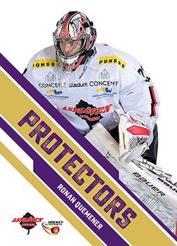 2015-16 Playercards HockeyAllsvenskan - Protectors #HA-PR03 Ronan Quemener Front