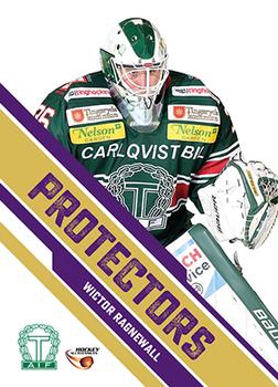 2015-16 Playercards HockeyAllsvenskan - Protectors #HA-PR12 Wictor Ragnewall Front