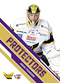 2015-16 Playercards HockeyAllsvenskan - Protectors #HA-PR13 Jonas Fransson Front