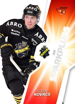 2015-16 Playercards HockeyAllsvenskan - Sparkplugs #HA-SP01 Robin Kovacs Front