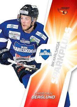 2015-16 Playercards HockeyAllsvenskan - Sparkplugs #HA-SP03 Christian Berglund Front