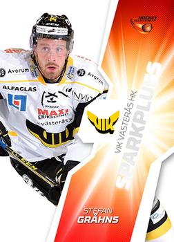 2015-16 Playercards HockeyAllsvenskan - Sparkplugs #HA-SP08 Stefan Grahns Front