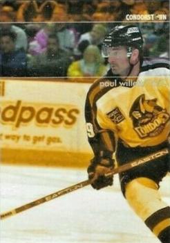 2003-04 Bakersfield Condors (ECHL) #NNO Paul Willett Front