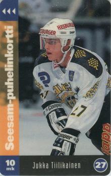 1994 Finnish Turun Telelaitos (Seesam) TPS Phone Cards #D105 Jukka Tiilikainen Front