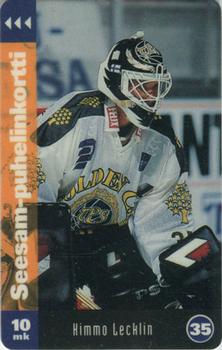 1994 Finnish Turun Telelaitos (Seesam) TPS Phone Cards #D106 Kimmo Lecklin Front