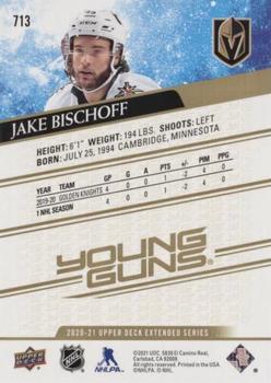 2020-21 Upper Deck - Silver Foil #713 Jake Bischoff Back