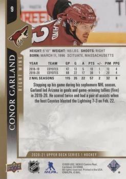 2020-21 Upper Deck - Speckled Rainbow #9 Conor Garland Back