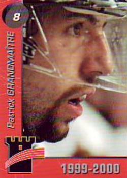 1999-00 Cartes, Timbres et Monnaies Sainte-Foy Quebec Remparts (QMJHL) #5 Patrick Grandmaitre Front