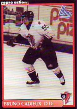 1999-00 Repro Action Rouyn-Noranda Huskies (QMJHL) #NNO Bruno Cadieux Front