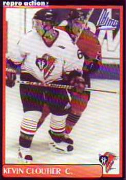 1999-00 Repro Action Rouyn-Noranda Huskies (QMJHL) #NNO Kevin Cloutier Front
