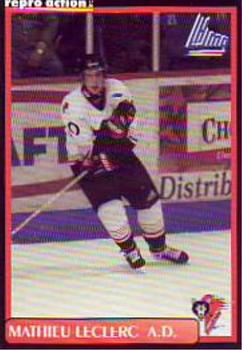 1999-00 Repro Action Rouyn-Noranda Huskies (QMJHL) #NNO Mathieu Leclerc Front