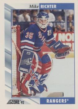 1992-93 Score - Samples #5 Mike Richter Front