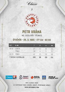 2020-21 OFS Classic Série I #7 Petr Vrana Back