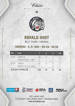 2020-21 OFS Classic Série I #16 Ronald Knot Back