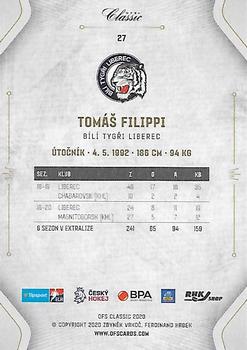 2020-21 OFS Classic Série I #27 Tomas Filippi Back
