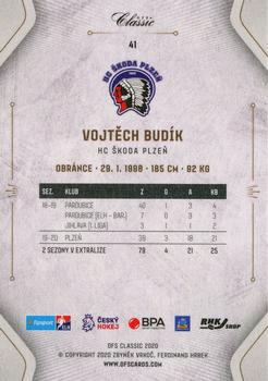 2020-21 OFS Classic Série I #41 Vojtech Budik Back