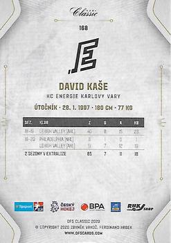2020-21 OFS Classic Série I #168 David Kase Back